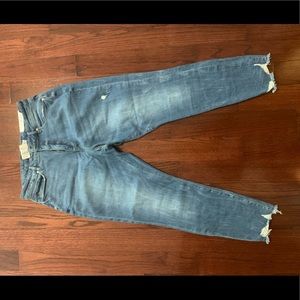 LOFT Womens Curvy High Waist Skinny Jeans